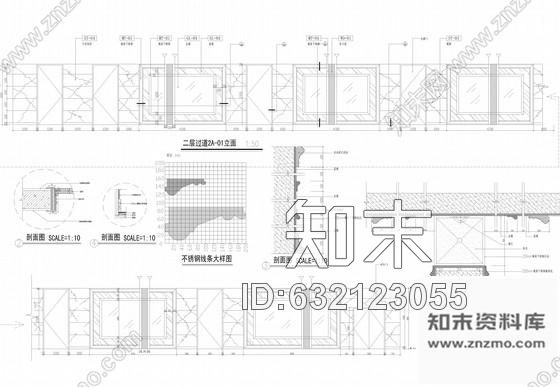 施工图宁波知名设计院娱乐会所KTV设计施工图cad施工图下载【ID:632123055】