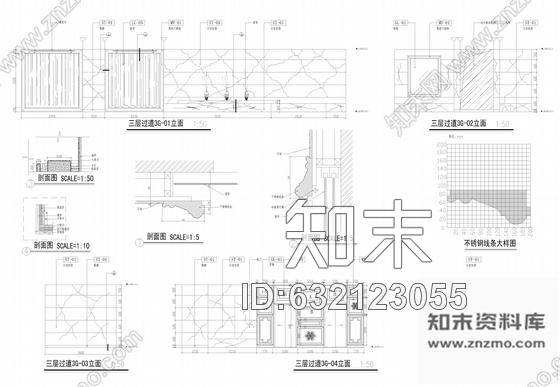 施工图宁波知名设计院娱乐会所KTV设计施工图cad施工图下载【ID:632123055】