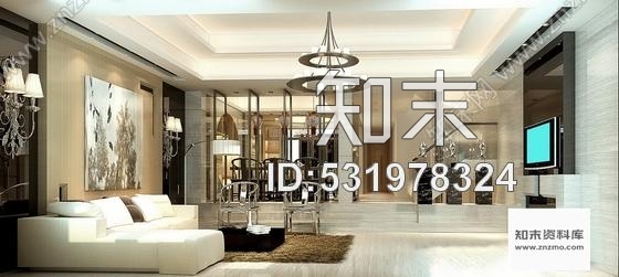 施工图精品设计高档现代四层别墅样板间CAD装修施工图含效果cad施工图下载【ID:531978324】