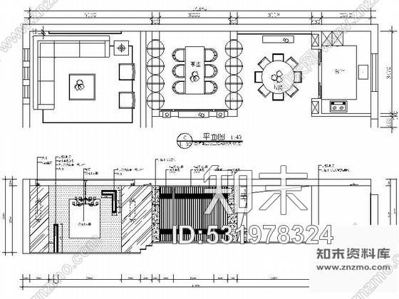 施工图精品设计高档现代四层别墅样板间CAD装修施工图含效果cad施工图下载【ID:531978324】