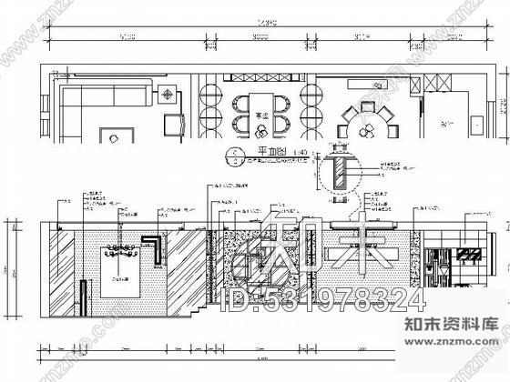 施工图精品设计高档现代四层别墅样板间CAD装修施工图含效果cad施工图下载【ID:531978324】