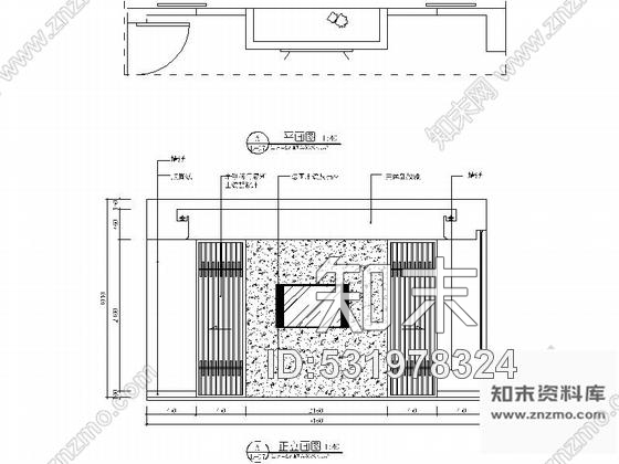 施工图精品设计高档现代四层别墅样板间CAD装修施工图含效果cad施工图下载【ID:531978324】