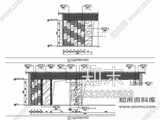 施工图广州魅力时尚餐厅施工图含效果图cad施工图下载【ID:532002503】