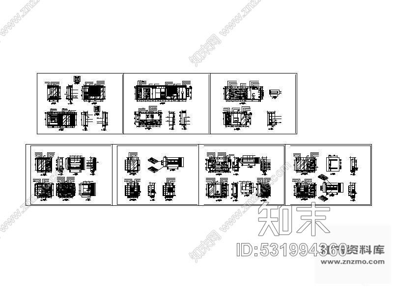 施工图某知名山庄别墅装修图含实景cad施工图下载【ID:531994360】