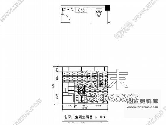 施工图广东现代型智能时尚典雅写字楼室内装修施工图含水电图施工图下载【ID:532085867】