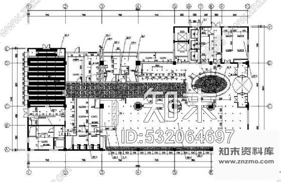 施工图某酒店装修图cad施工图下载【ID:532064697】