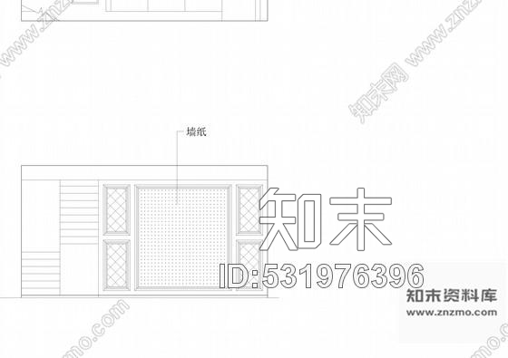 施工图精品豪华欧式风格两层小别墅室内装修施工图cad施工图下载【ID:531976396】