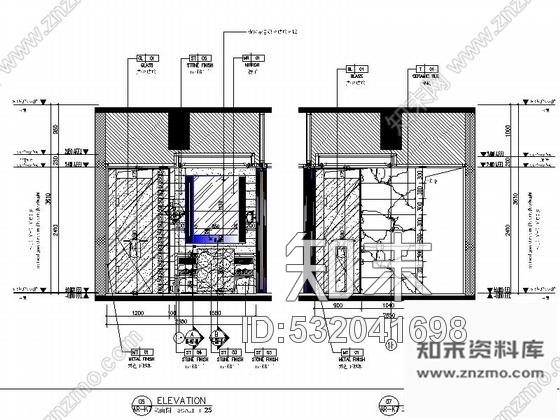 施工图深圳蛇口某国际大酒店K7、K9房型客房装修图施工图下载【ID:532041698】