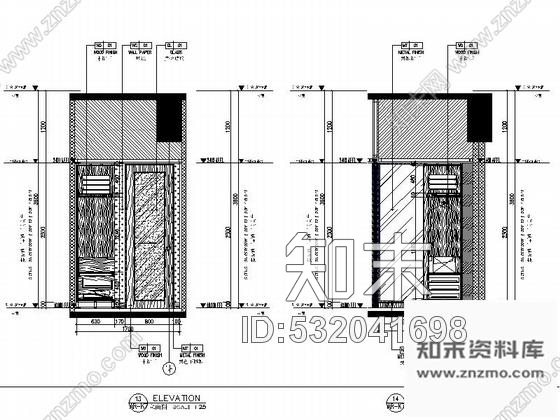 施工图深圳蛇口某国际大酒店K7、K9房型客房装修图施工图下载【ID:532041698】