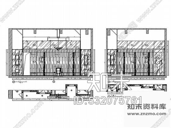 施工图重庆精致售楼处装修图cad施工图下载【ID:532075761】