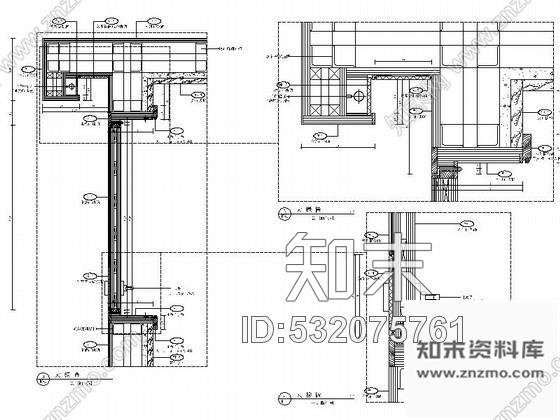 施工图重庆精致售楼处装修图cad施工图下载【ID:532075761】