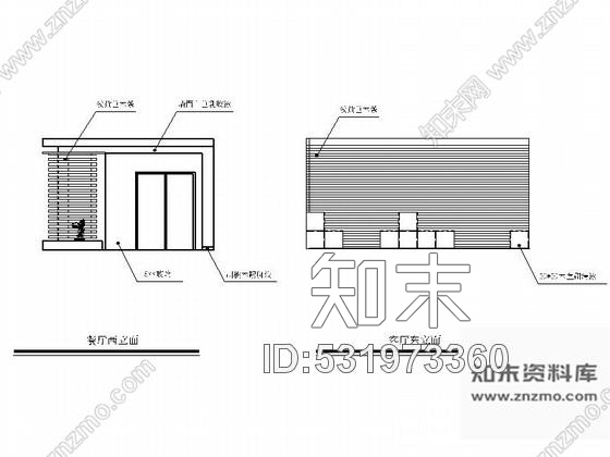 施工图时尚现代风格两层别墅装修图含效果图施工图下载【ID:531973360】