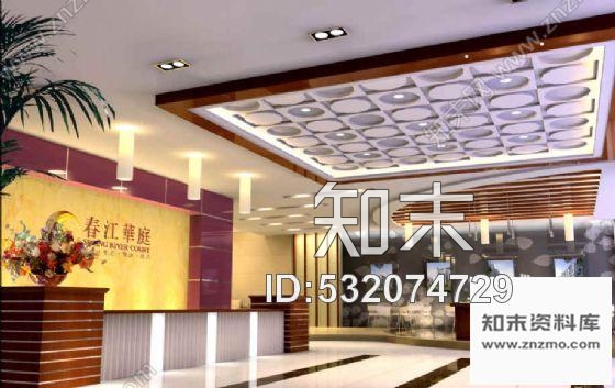 施工图某售楼中心、旅行社大厅装修图cad施工图下载【ID:532074729】