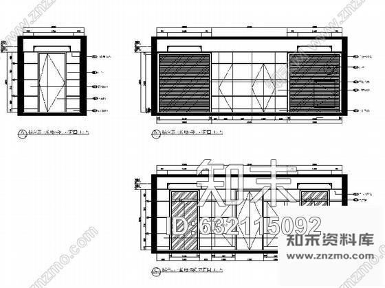 施工图浙江高档地下室休闲会所室内装饰设计CAD施工图cad施工图下载【ID:632115092】