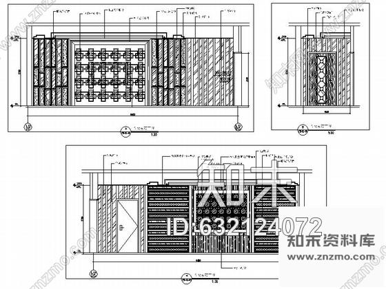 施工图徐州奢华高档休闲度假娱乐会所室内装修施工图cad施工图下载【ID:632124072】