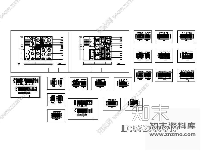 施工图豪华宾馆装修图cad施工图下载【ID:532060619】