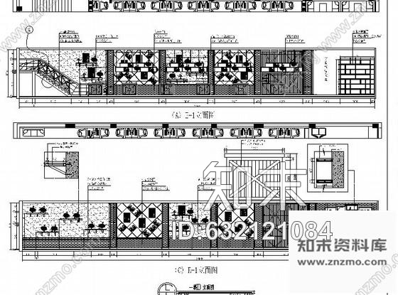 施工图原创贵阳工业LOFT风格时尚网咖室内施工图含高清效果图力荐cad施工图下载【ID:632121084】