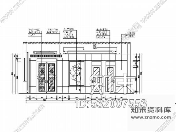 施工图广东某四星酒店餐饮区施工图cad施工图下载【ID:532007553】