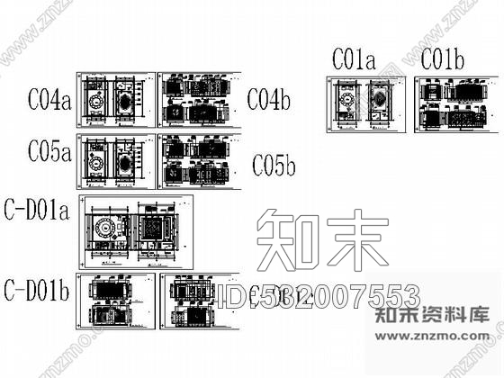 施工图广东某四星酒店餐饮区施工图cad施工图下载【ID:532007553】