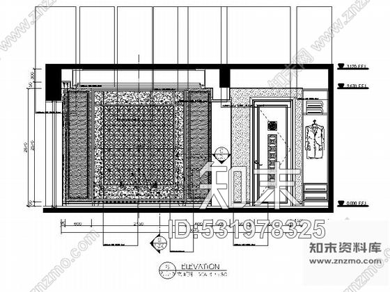 施工图浙江豪华现代五室两厅两层别墅装修室内设计施工图cad施工图下载【ID:531978325】