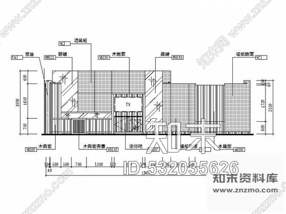 施工图江苏超五星级酒店豪华客房装修施工图cad施工图下载【ID:532035626】