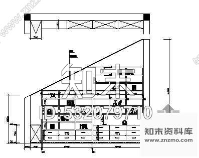 施工图某售楼处装修设计图cad施工图下载【ID:532079710】