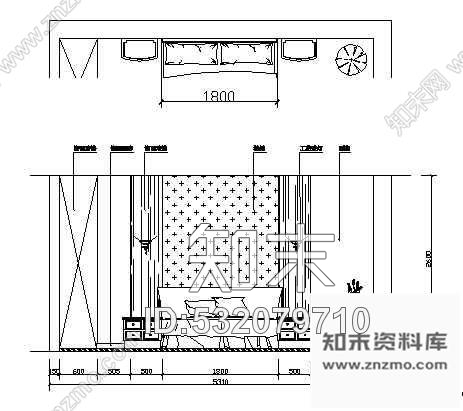 施工图某售楼处装修设计图cad施工图下载【ID:532079710】