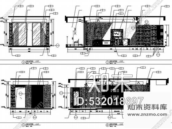 施工图海南东方夏威夷度假酒店医院服务保障楼室内装修施工图含方案施工图下载【ID:532018697】