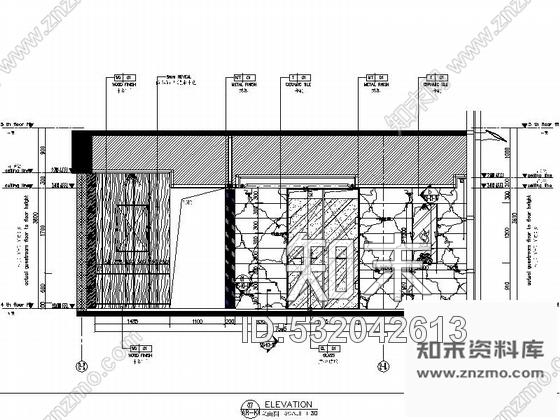 施工图深圳某国际大酒店K1房型客房施工图施工图下载【ID:532042613】