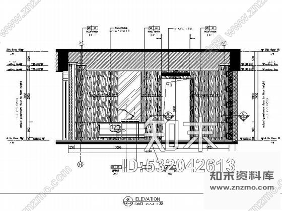 施工图深圳某国际大酒店K1房型客房施工图施工图下载【ID:532042613】