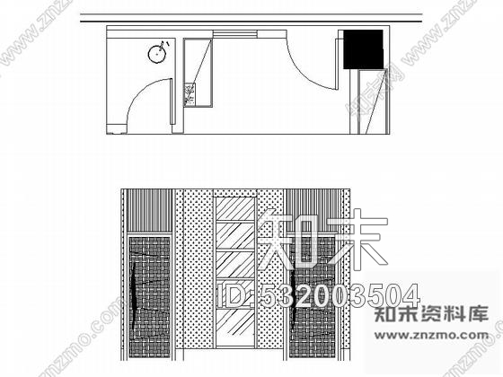 施工图原创全国连锁现代中餐饭馆室内装修施工图cad施工图下载【ID:532003504】