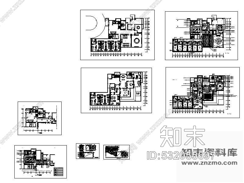 施工图某宾馆装修图(含效果)cad施工图下载【ID:532055697】