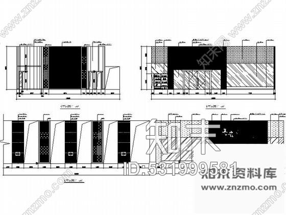 施工图天津特色湘菜馆室内装修图含效果cad施工图下载【ID:531999581】