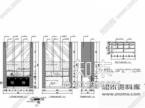 施工图天津特色湘菜馆室内装修图含效果cad施工图下载【ID:531999581】