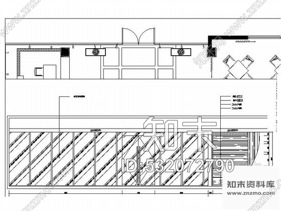 施工图浙江某花园小区售楼处室内装修施工图cad施工图下载【ID:532072790】