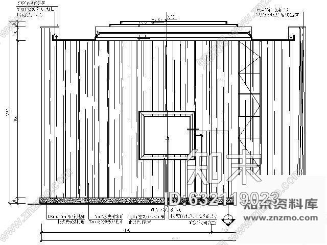 施工图会所康体区VIP休息房装修图cad施工图下载【ID:632119023】