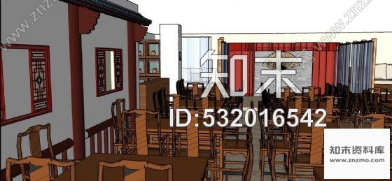 施工图某相声茶馆室内装修图含效果cad施工图下载【ID:532016542】