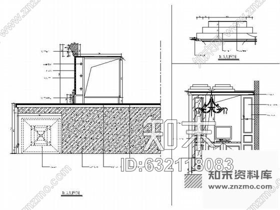 施工图营口时尚国际娱乐会所室内装修图cad施工图下载【ID:632118083】