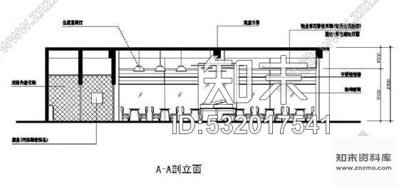 施工图某主题酒吧装修图cad施工图下载【ID:532017541】