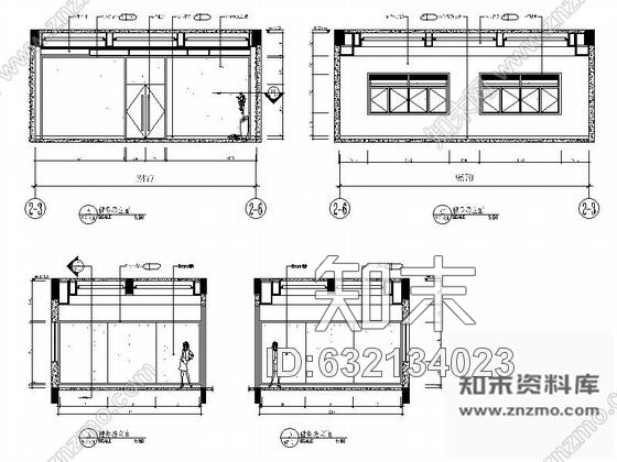 施工图中山三层高尔夫练习场室内装修CAD施工图含施工现场实景照片施工图下载【ID:632134023】