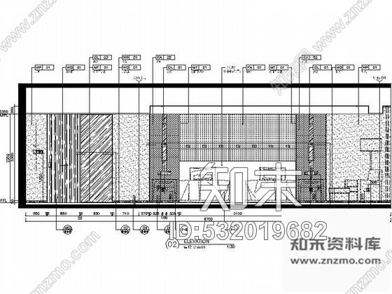 施工图绵阳5星酒店温馨标准双人间客房室内设计CAD施工图施工图下载【ID:532019682】