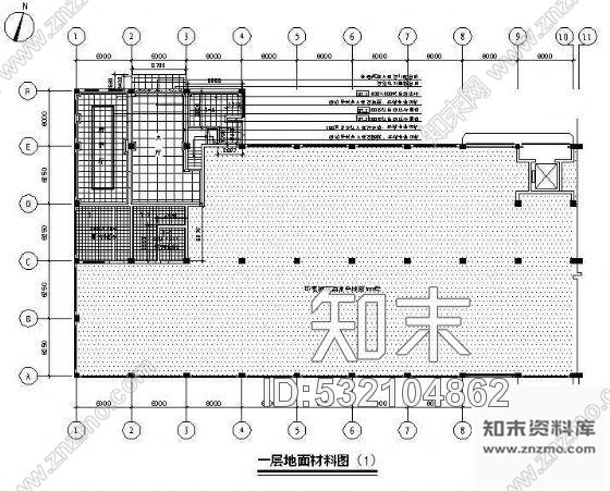 施工图某公司厂房办公楼装饰图cad施工图下载【ID:532104862】