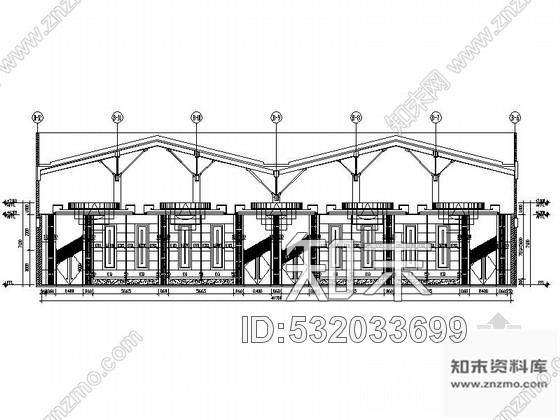 施工图苏州中式风情五星级会议酒店多功能厅装修施工图含效果cad施工图下载【ID:532033699】