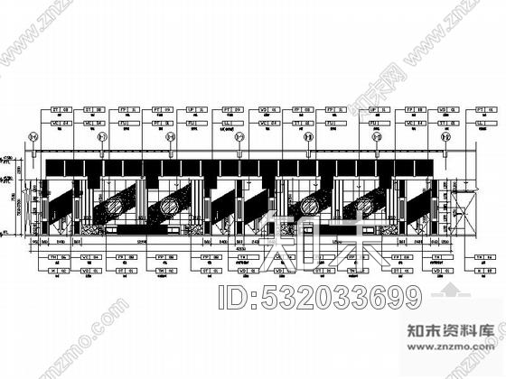 施工图苏州中式风情五星级会议酒店多功能厅装修施工图含效果cad施工图下载【ID:532033699】