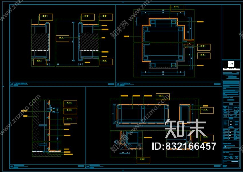 BIAD杭州国际博览中心丨CAD施工图+效果图+物料+摄影丨2.54G丨2015施工图下载【ID:832166457】