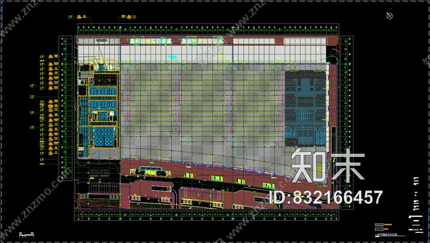 BIAD杭州国际博览中心丨CAD施工图+效果图+物料+摄影丨2.54G丨2015施工图下载【ID:832166457】