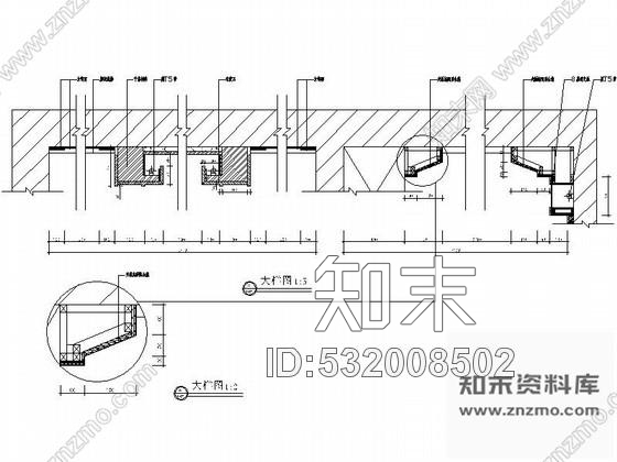 施工图某酒店豪华包厢设计装修图含效果cad施工图下载【ID:532008502】