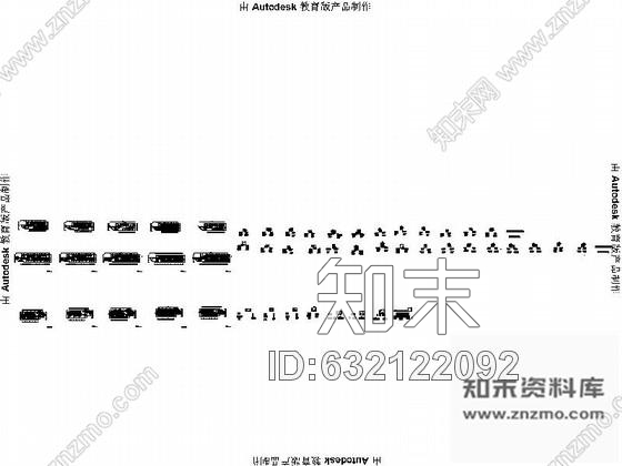 施工图六安某豪华大气娱乐城KTV室内设计施工图cad施工图下载【ID:632122092】