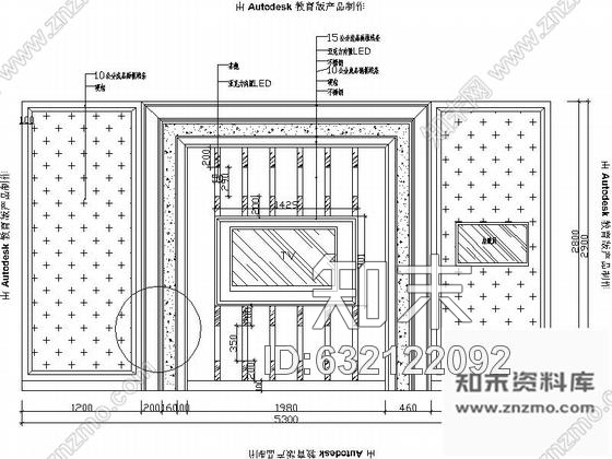 施工图六安某豪华大气娱乐城KTV室内设计施工图cad施工图下载【ID:632122092】