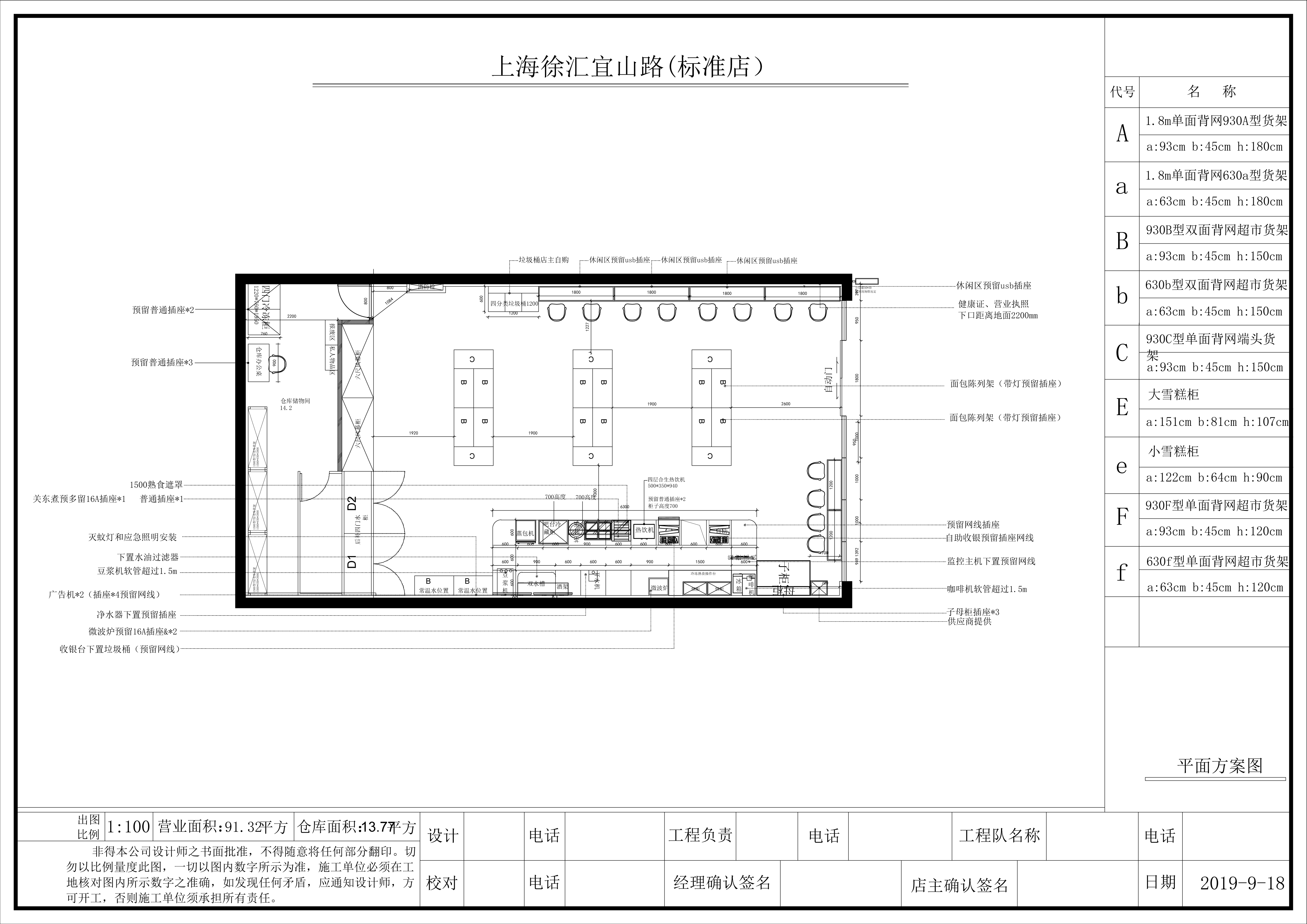 便利店布局施工图下载【id:753938087】